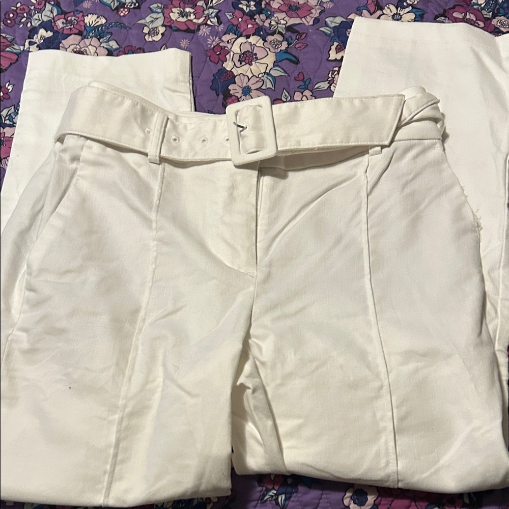 LOFT Women's White Ankle & Cropped Jeans
